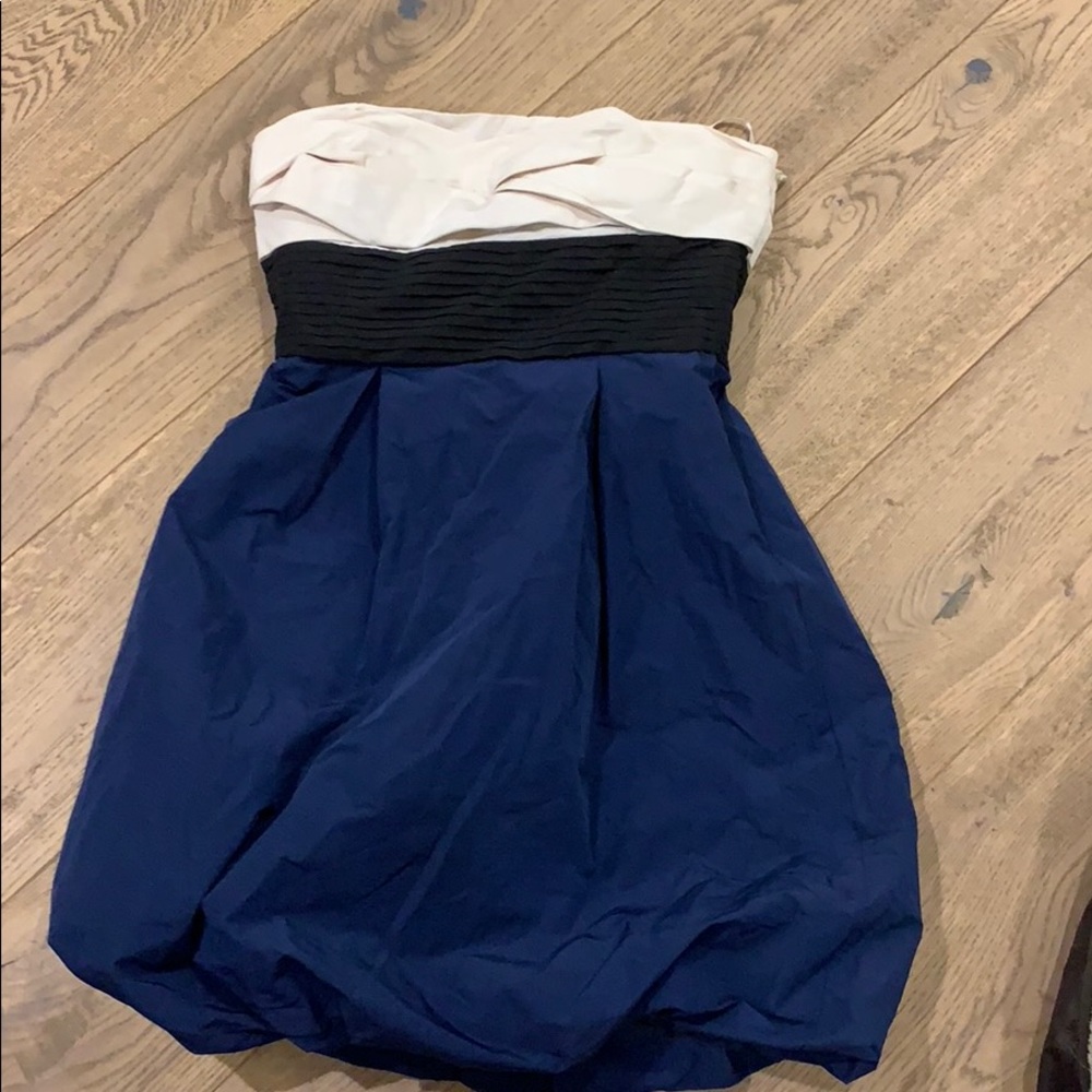 BCBG strapless dress